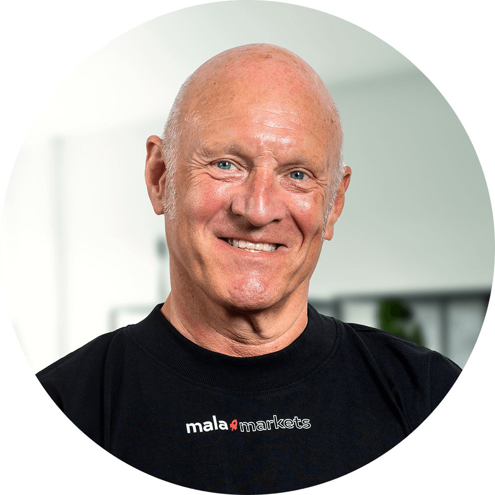 Ein Portrait von Peter Seuß von mala markets